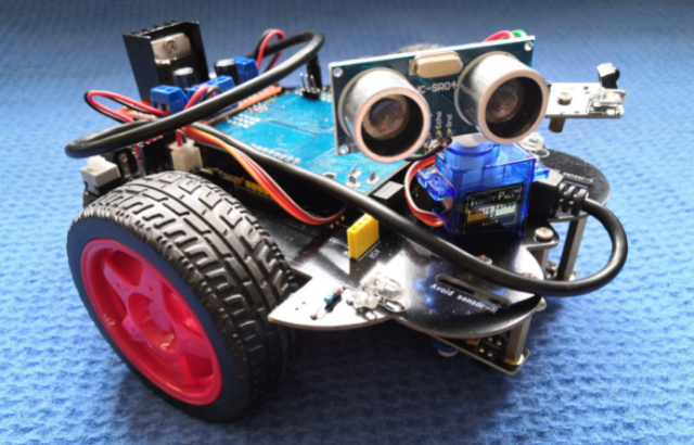 A robotics kit designed to create a robot